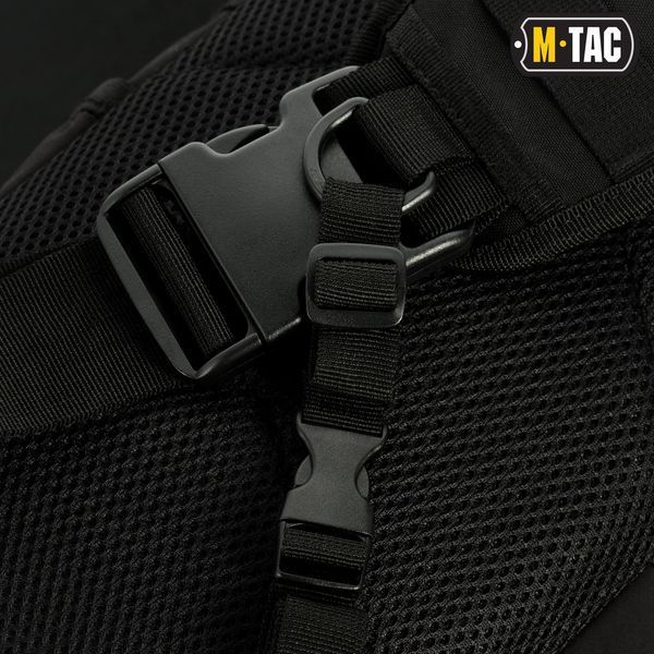 M-Tac рюкзак однолямочний Armadillo Black GB0611-BK фото