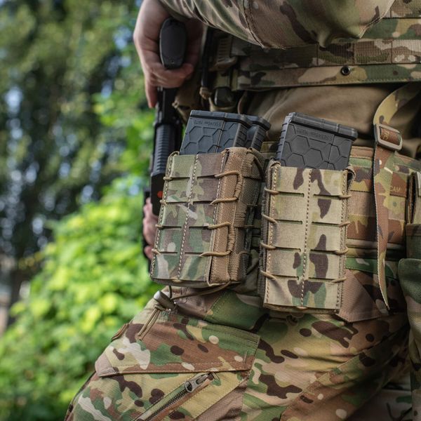 M-Tac підсумок для магазина відкритий подвійний Laser Cut Multicam 10158008 фото