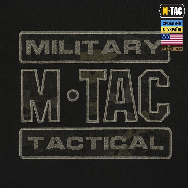 M-Tac кофта Hoodie Combat Black Multicam 20520208_XS фото
