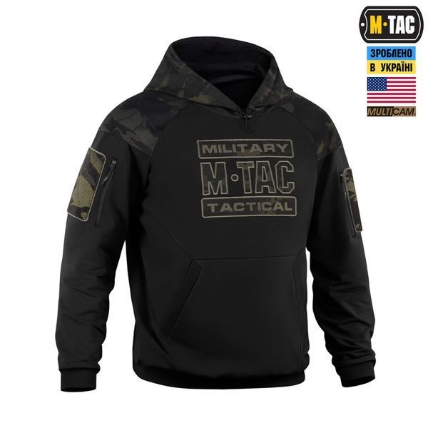 M-Tac кофта Hoodie Combat Black Multicam 20520208_XS фото