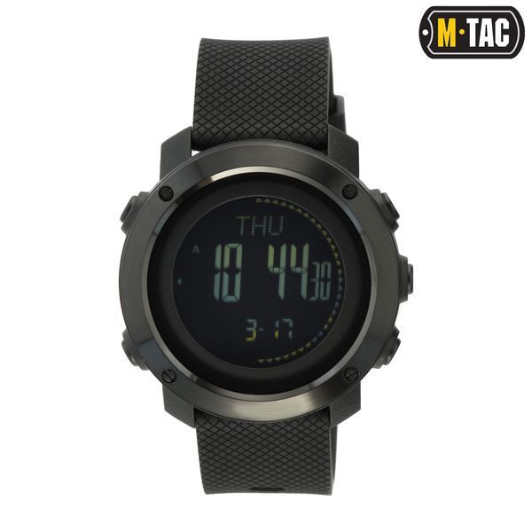 M-Tac годинник тактичний мультифункціональний Black 50004002 фото
