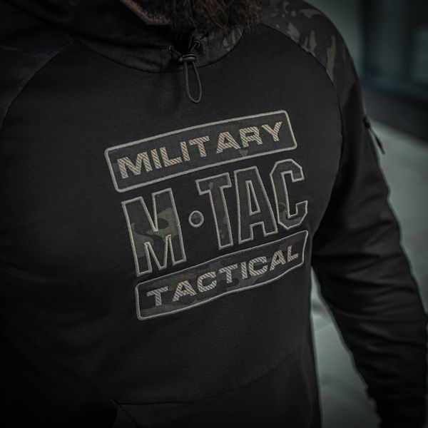 M-Tac кофта Hoodie Combat Black Multicam 20520208_XS фото