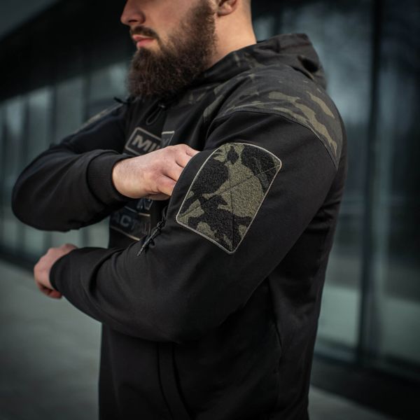 M-Tac кофта Hoodie Combat Black Multicam 20520208_XS фото