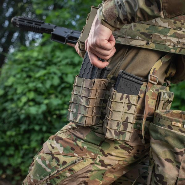 M-Tac підсумок для магазина відкритий подвійний Laser Cut Multicam 10158008 фото