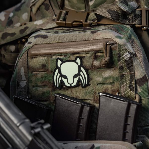 M-Tac нашивка Cat Predator Black/GID 51457002 фото