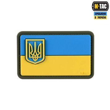 M-Tac нашивка прапор України з малим гербом PVC 51214100 фото