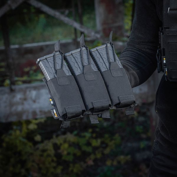M-Tac підсумок еластичний на 3 магазина Elite Black 10140002 фото