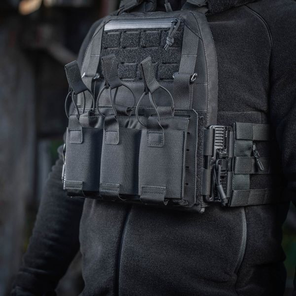 M-Tac підсумок еластичний на 3 магазина Elite Black 10140002 фото