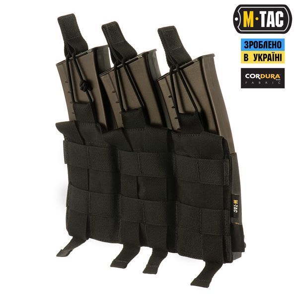 M-Tac підсумок еластичний на 3 магазина Elite Black 10140002 фото