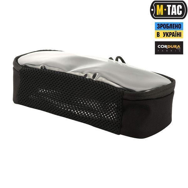 M-Tac органайзер утилітарний прозорий Elite Medium (26х11 см) Black 10147002-M фото