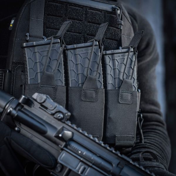M-Tac підсумок еластичний на 3 магазина Elite Black 10140002 фото