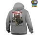 M-Tac кофта Hoodie My Home is my Castle Oversize Hard Light Grey 20113011_XS фото 5