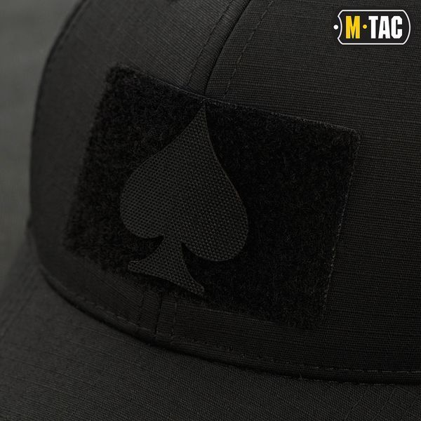 M-Tac нашивка Spades Laser Cut Black 51138002 фото