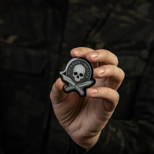 M-Tac наклейка об'ємна No Knife - No Life 51479111 фото
