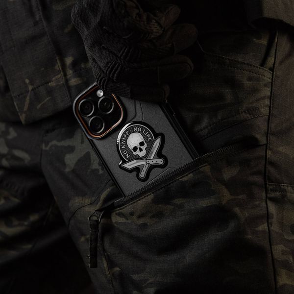 M-Tac наклейка об'ємна No Knife - No Life 51479111 фото