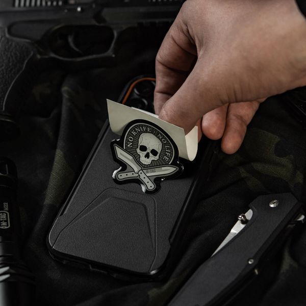 M-Tac наклейка об'ємна No Knife - No Life 51479111 фото