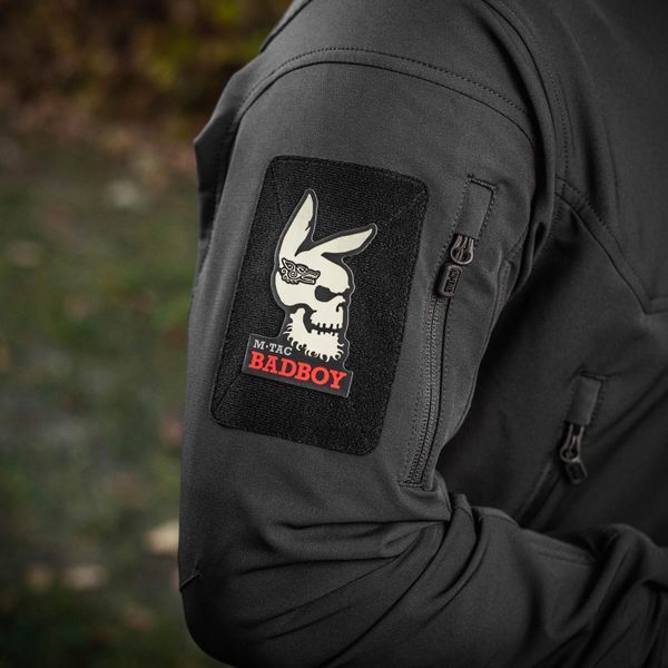 M-Tac нашивка Bad Boy (tattoo) Black/GID 51317299 фото