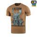 M-Tac футболка Freedom Coyote Brown 80072017_XS фото