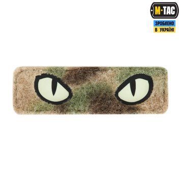 M-Tac нашивка Cat Eyes (Type 2) Laser Cut Multicam/GID 51350008 фото