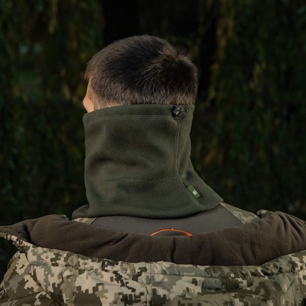 M-Tac шарф-труба анатомічний з затяжкою Elite фліс (320г/м2) Army Olive 40545062_S/M фото