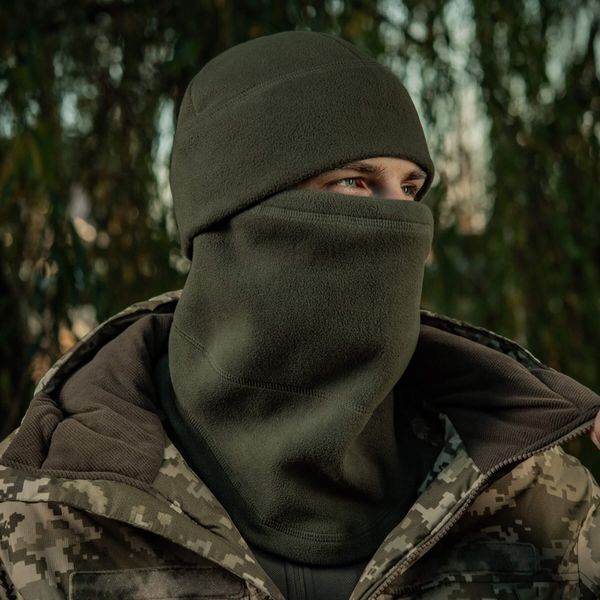 M-Tac шарф-труба анатомічний з затяжкою Elite фліс (320г/м2) Army Olive 40545062_S/M фото