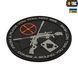 M-Tac нашивка Ukrainian Snipers PVC Black 51156002 фото 2