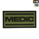 M-Tac нашивка Medic PVC Olive/Black 51125102 фото