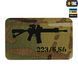 M-Tac нашивка AR-15 .223/5,56 Laser Cut Multicam/Black 51111802 фото