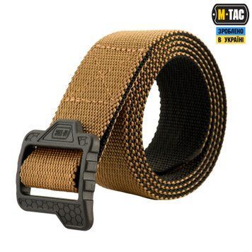 M-Tac ремінь Double Sided Lite Tactical Belt Hex Coyote/Black 20463005_S фото
