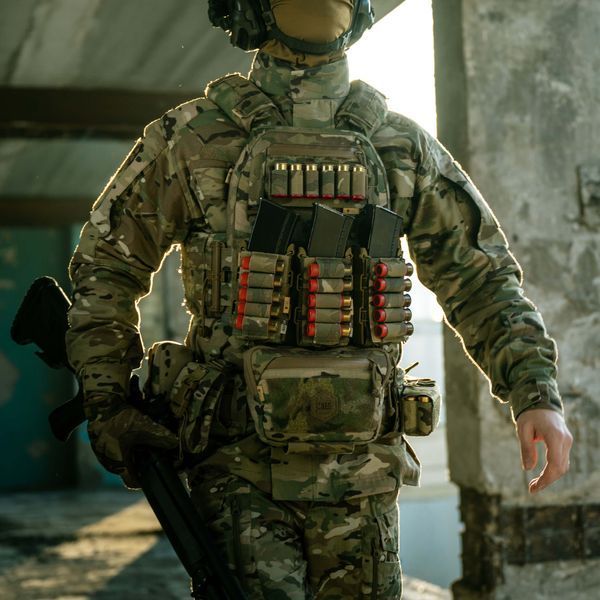 M-Tac підсумок для набоїв 12 калібру горизонтальний Laser Cut Multicam 10528008 фото