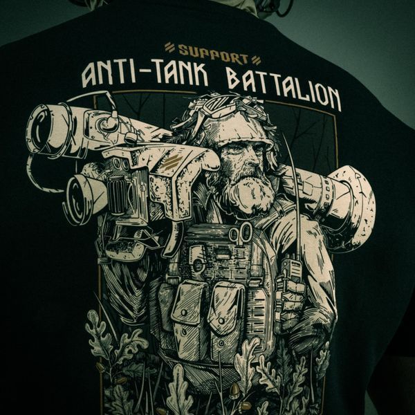 M-Tac футболка Anti-tank Battalion Black 80133002_XS фото