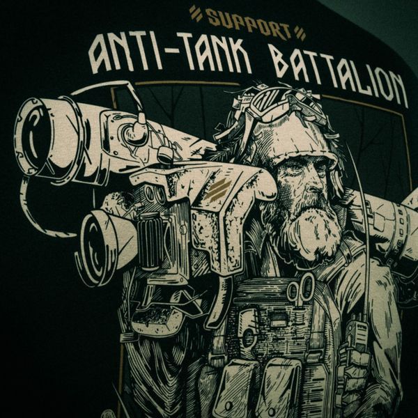 M-Tac футболка Anti-tank Battalion Black 80133002_XS фото