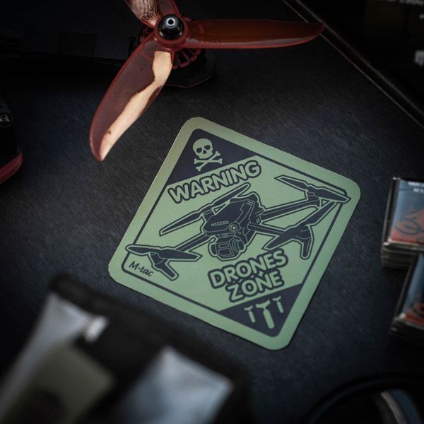 M-Tac наклейка Drones Zone Small Ranger Green 51329023-S фото