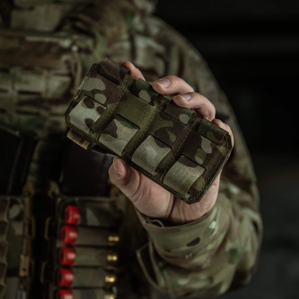 M-Tac підсумок для набоїв 12 калібру горизонтальний Laser Cut Multicam 10528008 фото