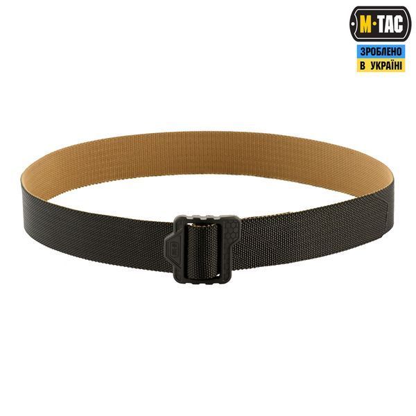 M-Tac ремінь Double Sided Lite Tactical Belt Hex Coyote/Black 20463005_S фото