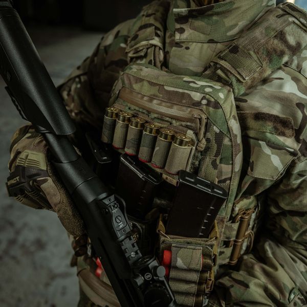 M-Tac підсумок для набоїв 12 калібру горизонтальний Laser Cut Multicam 10528008 фото