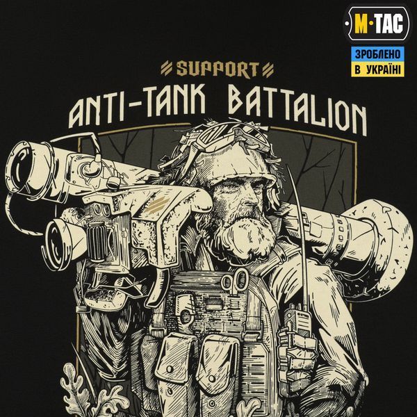 M-Tac футболка Anti-tank Battalion Black 80133002_XS фото