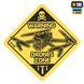 M-Tac нашивка Drones Zone Yellow/Black 51123002 фото