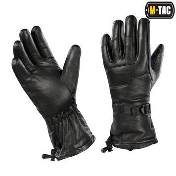 M-Tac рукавички зимові шкіряні Black 90315002_S фото