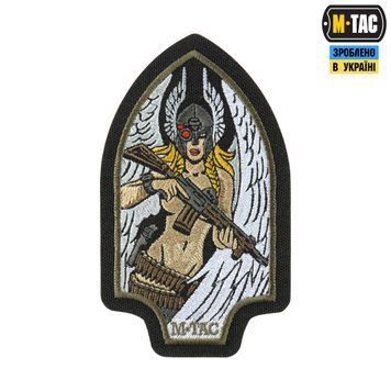 M-Tac нашивка Valkyrie (вишивка) Black/Ranger Green 51425223 фото