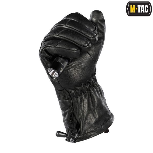 M-Tac рукавички зимові шкіряні Black 90315002_S фото