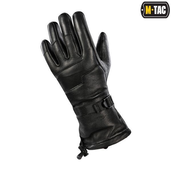 M-Tac рукавички зимові шкіряні Black 90315002_S фото