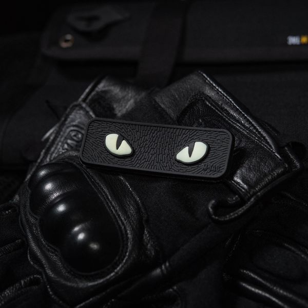 M-Tac нашивка Cat Eyes 3D PVC Black 51114002 фото