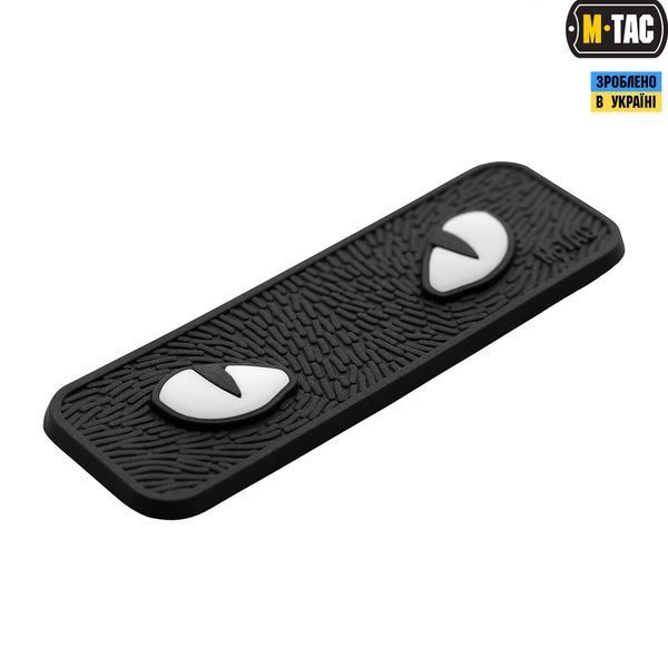 M-Tac нашивка Cat Eyes 3D PVC Black 51114002 фото