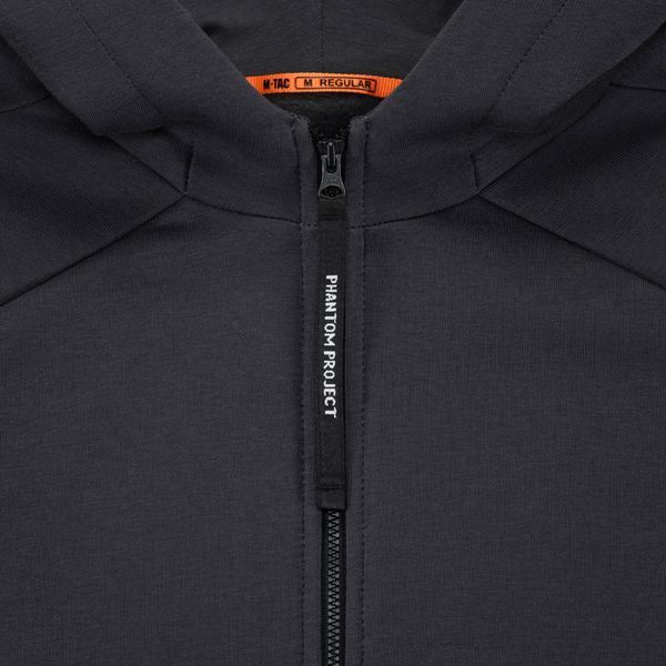 Phantom Project/M-Tac кофта Hoodie Zipper semi-raglan PE Dark Grey 20581012_XS фото