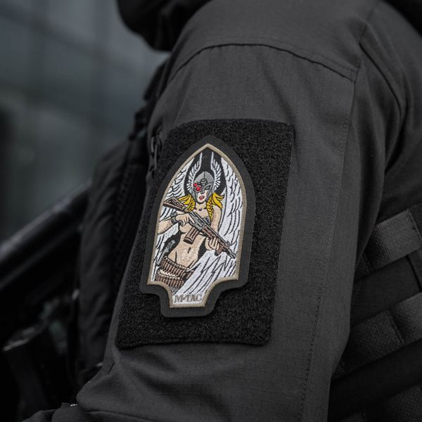 M-Tac нашивка Valkyrie (вишивка) Black/Ranger Green 51425223 фото