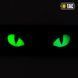 M-Tac нашивка Cat Eyes 3D PVC Black 51114002 фото 2