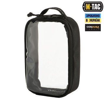 M-Tac органайзер утилітарний прозорий Elite Small (22х14 см) Black 10147002-S фото