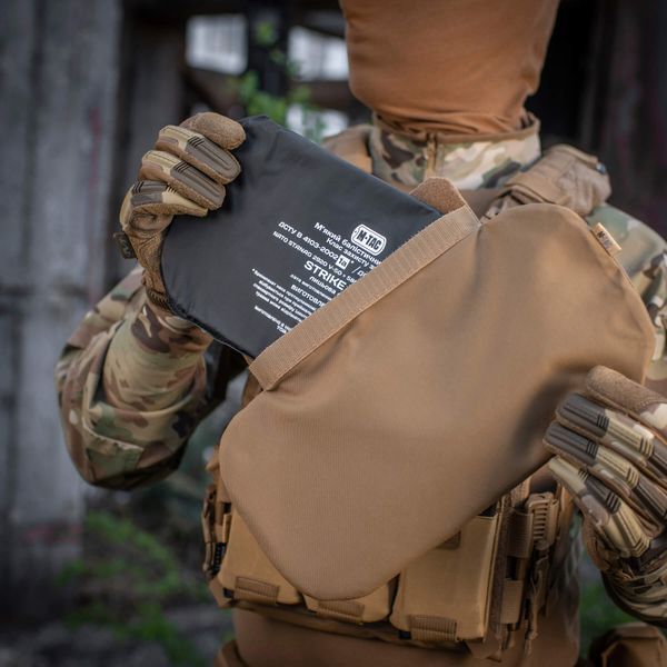 M-Tac захист попереку з балістичним пакетом 1 клас (FMS) X-Large для Cuirass QRS Coyote 51437005 фото