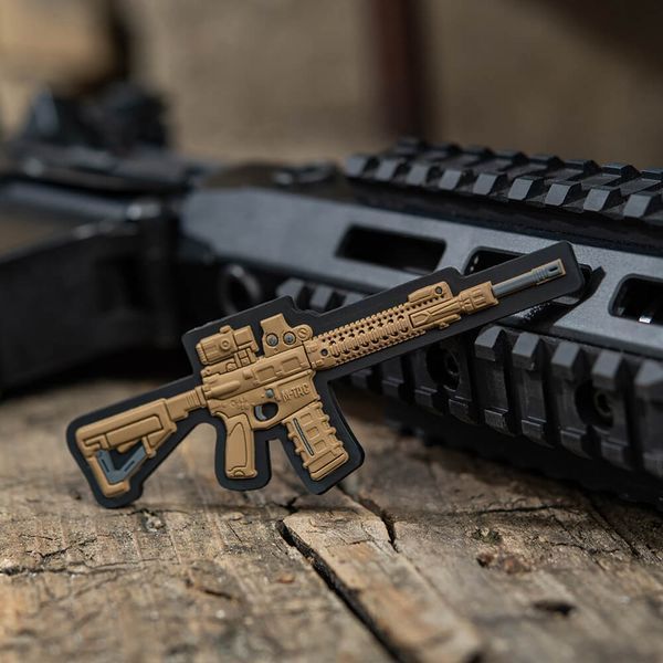 M-Tac нашивка AR-15 3D PVC Coyote 51112005 фото
